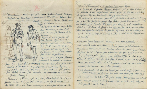 Carta con dibujo de Rimbaud Verlaine.png